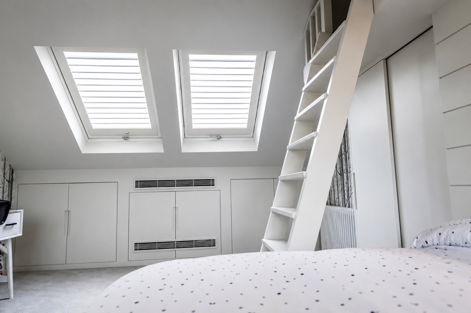 Apex Plantation Shutters attic bedroom high quality