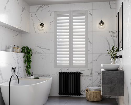Tropical Blinds July Dulwich Bathroom - Correct